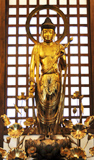 知祠堂に祀られる聖観音菩薩立像